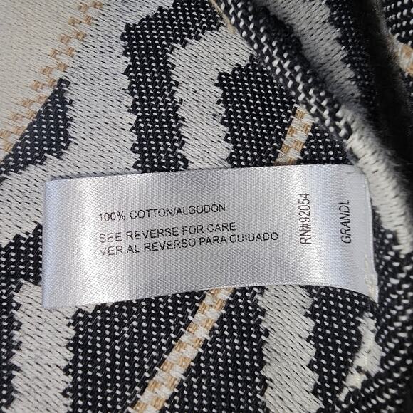 NWT By Design Western Belted Aztec Shawl top 100% Cotton, Old West XL / XXL - Picture 11 of 12